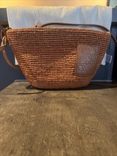 Loewe Raffia Pochette Cross Body Bag