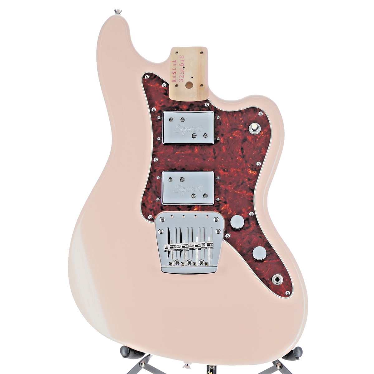 Squier Paranormal Rascal Bass Body FSR Shell Pink Finish Fully