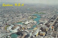 Aerial View-SPOKANE, Washington