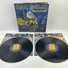 Iron Maiden Live After Death Double LP Vinyl EX/VG+ 1985 Wally Record Album RIP1