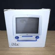 Apple iMac M5521 Indigo PowerPC with Box Manual Keyboard Mouse
