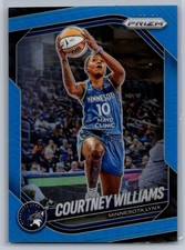 Panini 2025 Prizm WNBA Courtney Williams Minnesota Lynx Carolina Blue Prizm /125