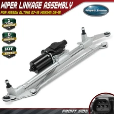 Front Side Wiper Motor & Linkage Assembly for Nissan Altima 07-13 Maxima 09-15