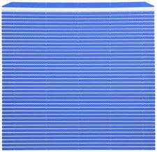 Hasegawa Anitbacterial Sushi Rolling Mat Blue Medium Size 10"x9.5" Made In Japan