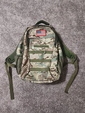 HOUART BACKPACK Camouflage Military USB and Headset Port