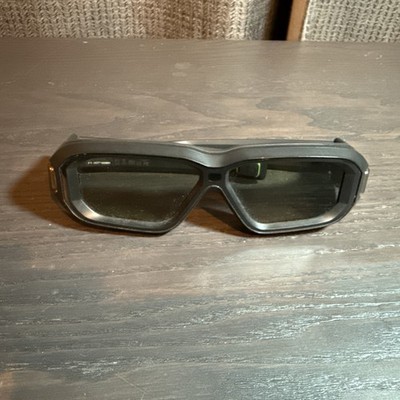 Nvidia 3D Vision 2 P1431 Glasses Rechargeable Wireless Black Charges & Powers On