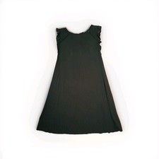 Loft Dark Forrest Green Butterfly Sleeved Dress Size Small