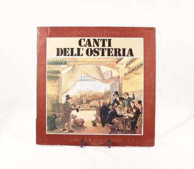 Mauro Cipolla E Il Gruppo Naviglio Grande Canti Dell'Osteria LPS 6109
