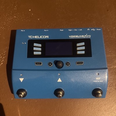 TC HELICON VoiceLive Play Vocal Effekt Prozessor Pedal 