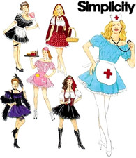 Simplicity 8851 Costume Sewing Pattern Misses' 14-22 UC FF