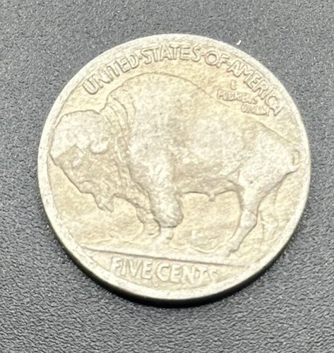 1916 D 5c Buffalo Nickel Coin #87 Extra Fine XF Details Free Tracking!