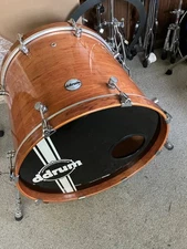 Ddrum Reflex 18x22  Bass Drum  – Natural Gloss 22 diameter for drum Set