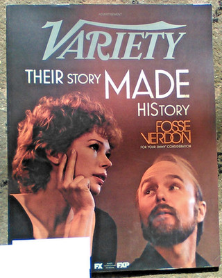 VARIETY Magazine Jujy 30, 2019 with FOSSE VERDON on cover,  Brand New
