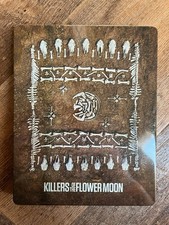 CUSTOM Killers of the Flower Moon 2025 Glossy Steelbook G2 NEW NO DISC S