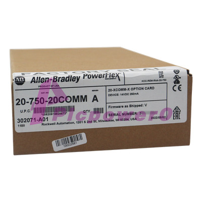 New sales Allen Bradley 20-750-20COMM PowerFlex 750 20COMM Carrier Kit