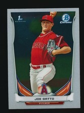 JOE GATTO ⚾ 2014 Bowman Chrome Draft #CDP51 Angels