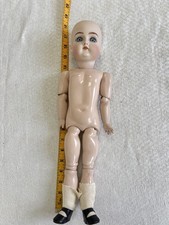J.D. Kestner 169 German Bisque Doll 17" Size 10 Real Seeley Body