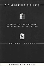 Commentaries on the Sources for the - Paperback, by Burger Michael - Very Good