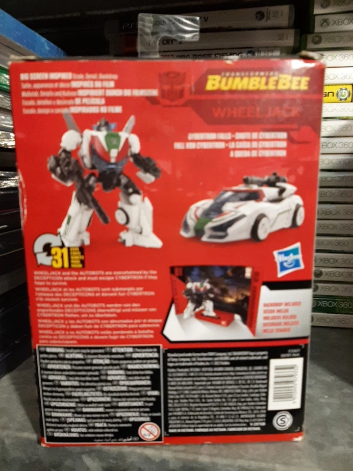 Wheeljack Transformers Bumblebee 4.5 in Action Figure Hasbro - Immagine 3 di 4
