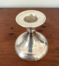 Vtg Sheets Rockford 1875 Silverplate Colonial Taper Candlestick Candle Holder
