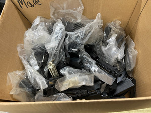25 Pair AMP Connectors - Boox of 50+, Male & Female
