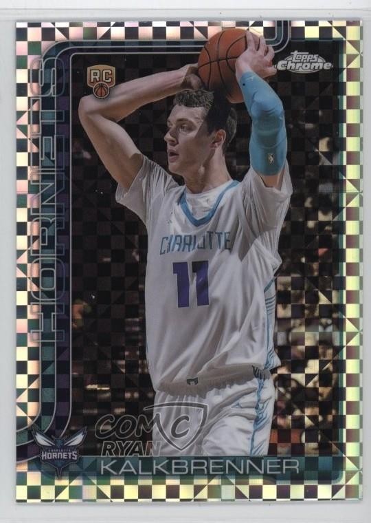 2025-26 Topps Chrome X-Fractor Ryan Kalkbrenner #284 Rookie RC