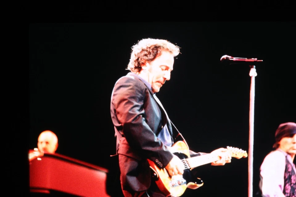 Bruce Springsteen Foto-Transparenz Positiv Presse Werbe Spät 1990er - Bild 1 von 4