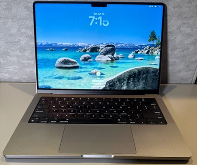 MacBook Pro 14 inch 2021 Apple M1 Pro 8 Core 3.2GHz 16GB-512GB SSD GPU 14 Cores - Image 1 of 4