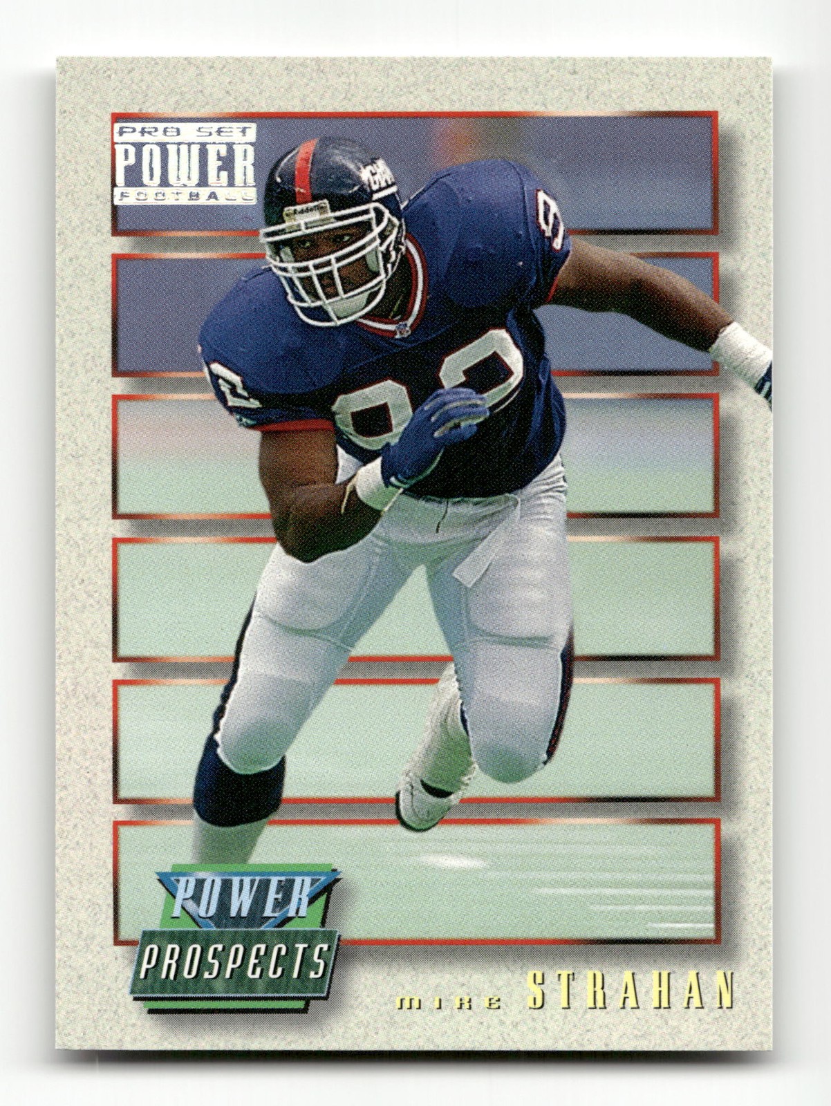 Michael Strahan 1993 Pro Set Power Update - Power Prospects #PP51 New York