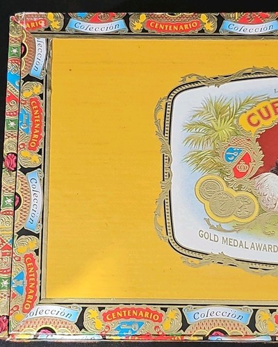 Cuesta Rey Centenario No. 9 EMPTY Wood Cigar Box - Picture 2 of 7