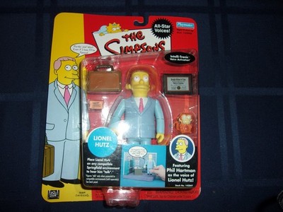 THE SIMPSONS WOS NIP INTERACTIVE FIGURE SERIES 2 LIONEL HUTZ