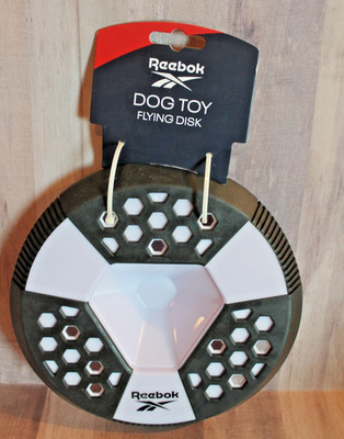 Reebok Flying Disk Dog Toy for Outdoor Fetching Frisbee-Type Disc Flyer Catching