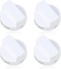 W10339443 Gas Range Knob White, Surface Burner Knob Replacement Part Fit for Whi