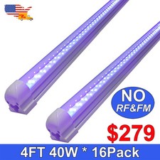 48 inch UV Led Black Light Bar Fixture 40W Easy Installation DJ Club Stage Light