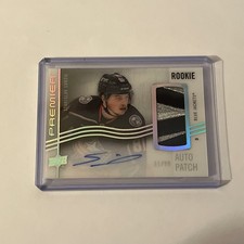 2023 PREMIER STANISLAV SVOZIL ROOKIE AUTO PATCH HORIZONTAL RC 81/ 99 Jersey Nm