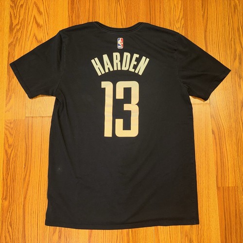 Nike Dri-Fit Athletic Cut James Harden Houston Rockets Camicia Nera Uomo Taglia M - Foto 2 di 6