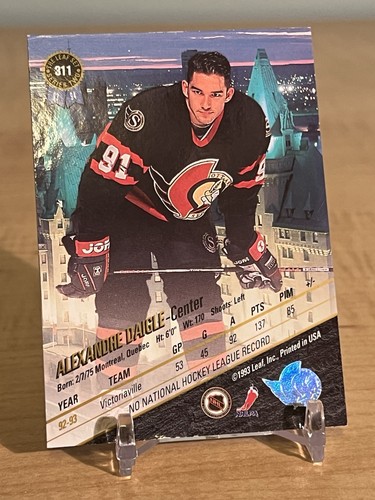 1993-94 Leaf Alexandre Daigle #311 Canada/Ottawa Senators - Picture 3 of 3