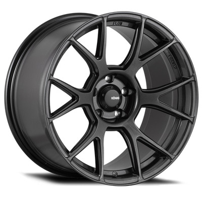 Konig Ampliform For 18x8.5 5x108 ET43 Dark Metallic Graphite Wheel