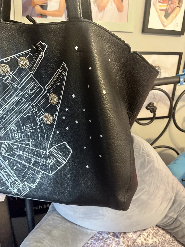 VERA BRADLEY HATHAWAY 皮革托特包星球大战动力车辆/DBAG — 第 2/4 张图片