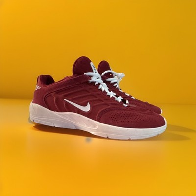 Nike SB Vertebrae Team Red Sail Red White Men's Skate Sneaker