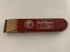 Vintage Red Devil Scraper #3010,  1” X 5”, Made In USA