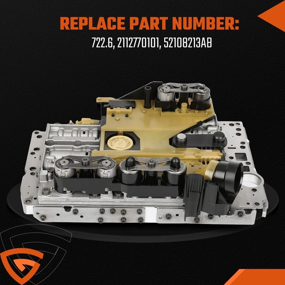 Transmission Valve Body W/Conductor Plate For. Chrysler Dodge Jaguar Jeep 722.6 - Image 3 of 4