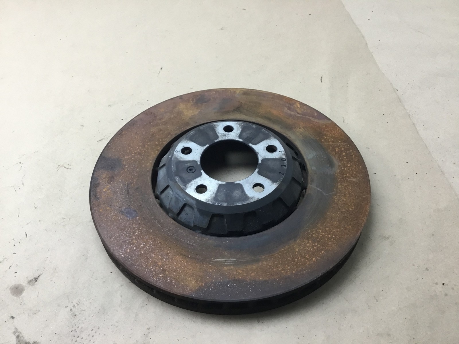 Bentley Bentayga 2019 V8 Front Left Driver Brake Rotor Disc 16-20 ;:M