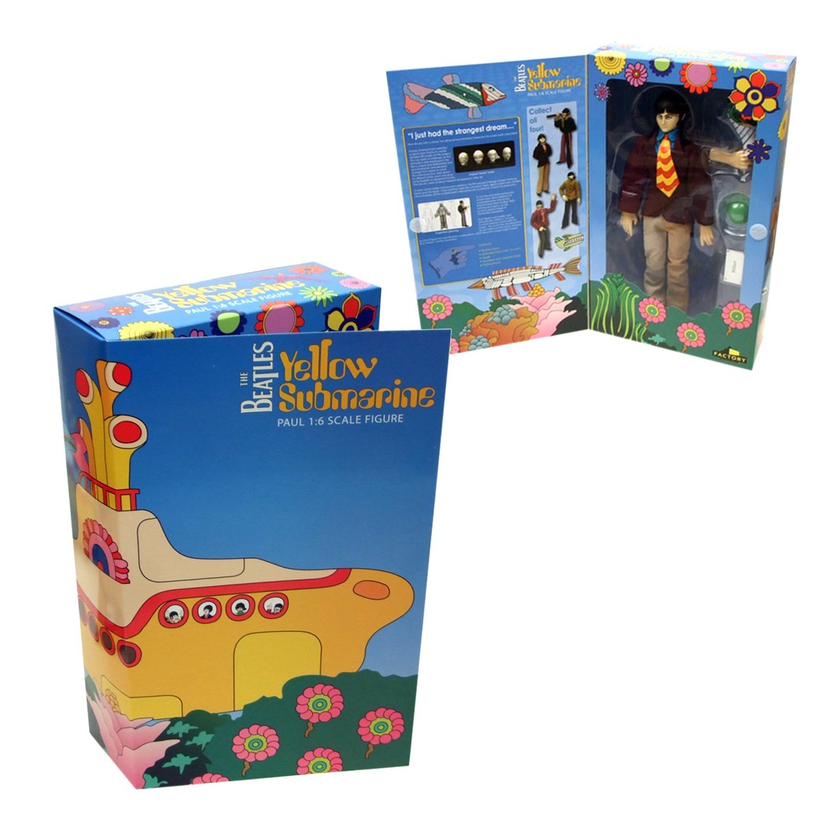 New! Beatles 2013 Factory Entertainment Yellow Submarine Band