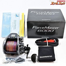 【Come Nuovo】14 Mulinello Elettrico SHIMANO FORCE MASTER 6000 Manico Destro...