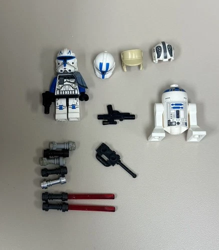 LEGO Star Wars 2013 Phase 2 Captain Rex Minifigure SW0450  + extra accessories