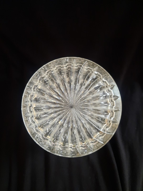 Vintage Waterford Crystal Balmoral Round Trinket Box Ireland
