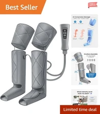 Air Compression Leg Massager – FSA HSA Eligible, Pain Relief and Relaxation
