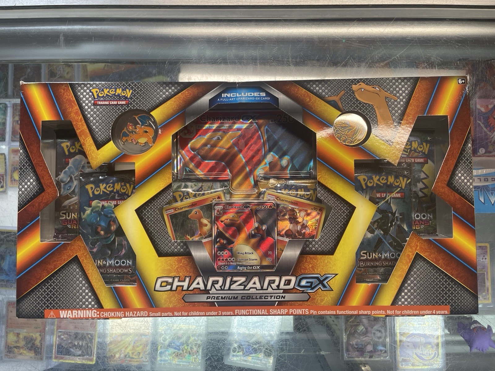 Pokemon charizard GX Premium Collection SEALED BOX