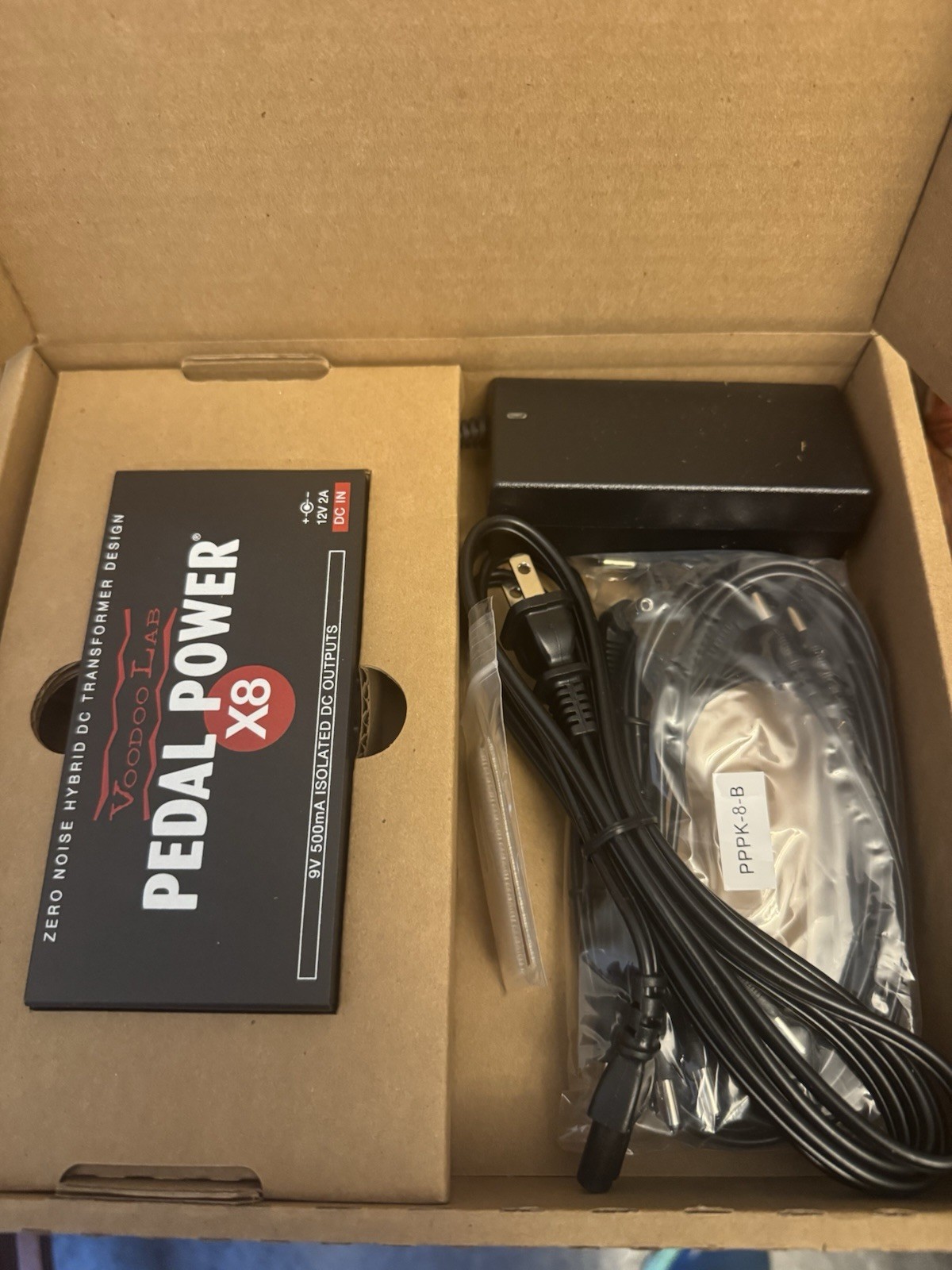 Voodoo Lab Pedal X8 High Current Supply (ppx8)brand new